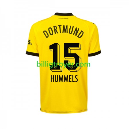 Billige Fotballdrakter Borussia Dortmund Mats Hummels 15 Hjemmedraktsett 2023/24 Kortermet